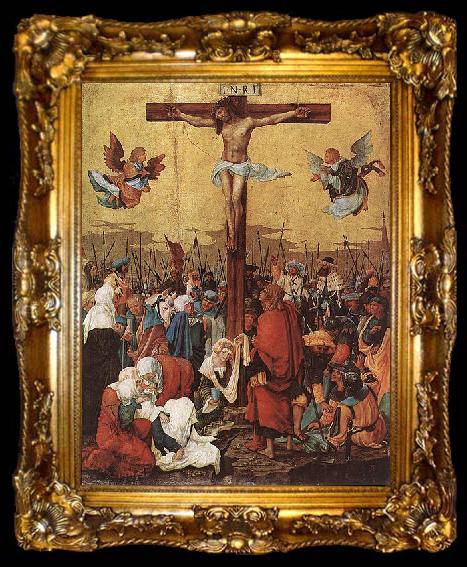 framed  Albrecht Altdorfer Christ on the Cross, ta009-2